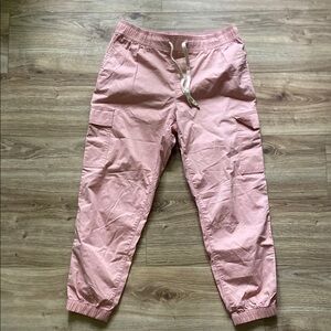 Tommy Hilfiger Light Pink cargo Joggers